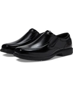 Nunn Bush Bleeker Street Bicycle Toe Slip-On with KORE Slip Resistant Walking Comfort Technology | Loafers