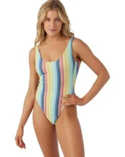 O'Neill Beachbound Stripe North Shore One Piece | Swimwear