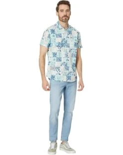 O'Neill Oasis Eco Modern Short Sleeve Woven | Shirts & Tops -O'Neill & Nunn Bush Shop 71kaqqztR7L. AC SR736920