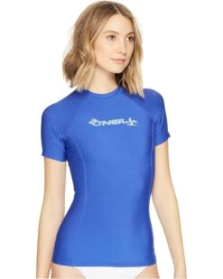 O'Neill Basic Skins S/S Crew | Swimwear -O'Neill & Nunn Bush Shop 91KfaPhnzSL. AC SR736920